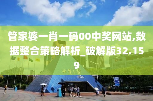 管家婆一肖一碼00中獎網(wǎng)站,數(shù)據(jù)整合策略解析_破解版32.159