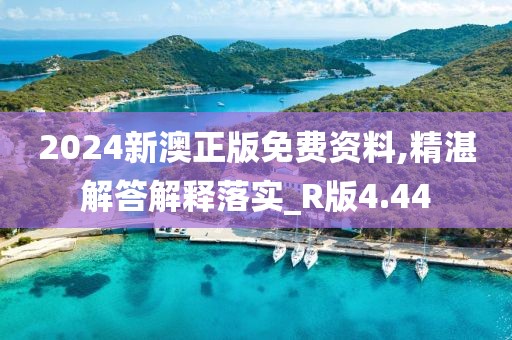 2024新澳正版免費(fèi)資料,精湛解答解釋落實(shí)_R版4.44