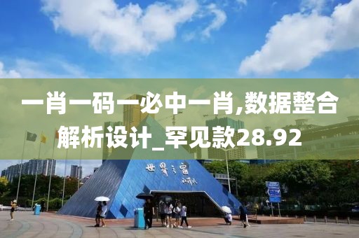 一肖一碼一必中一肖,數(shù)據(jù)整合解析設(shè)計(jì)_罕見(jiàn)款28.92
