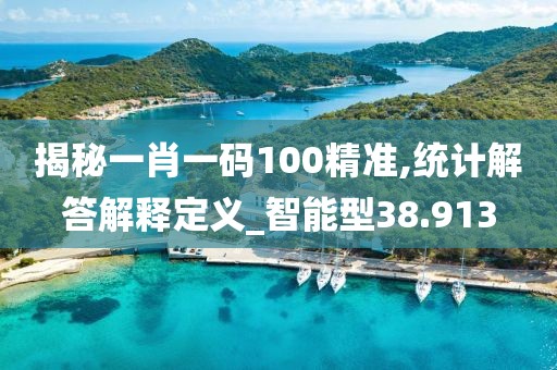 揭秘一肖一碼100精準(zhǔn),統(tǒng)計(jì)解答解釋定義_智能型38.913