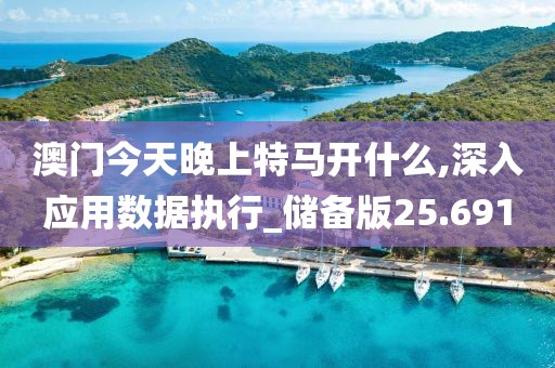 澳門今天晚上特馬開什么,深入應(yīng)用數(shù)據(jù)執(zhí)行_儲(chǔ)備版25.691