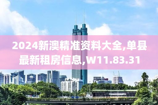 2024新澳精準資料大全
