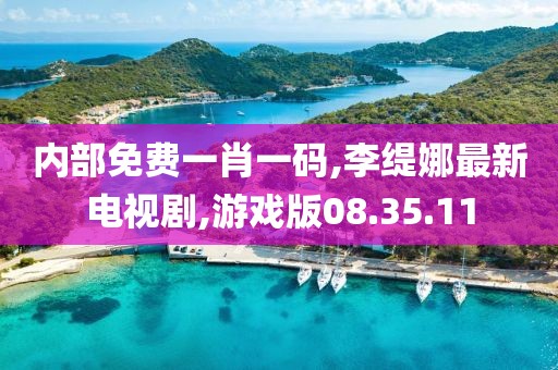 內部免費一肖一碼,李緹娜最新電視劇,游戲版08.35.11