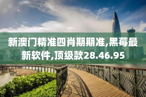 新澳門精準(zhǔn)四肖期期準(zhǔn),黑莓最新軟件,頂級款28.46.95